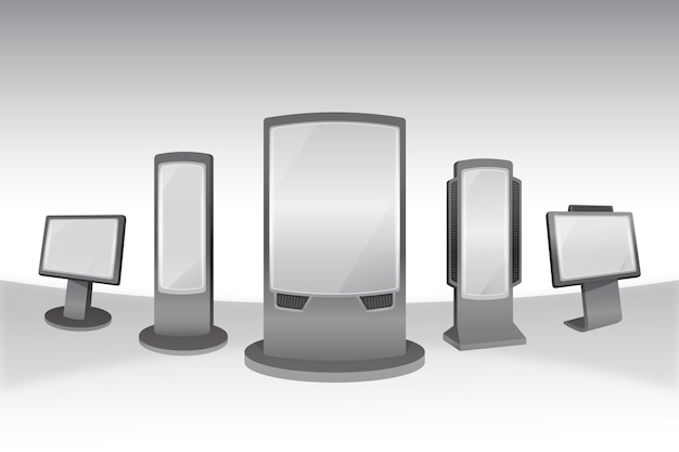 gradient digital signage illustration 23 2150220834 Gradient digital signage illustration